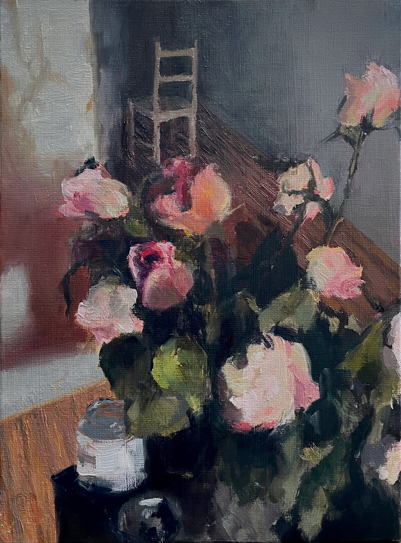 The Chair Hiding Behind the Flowers